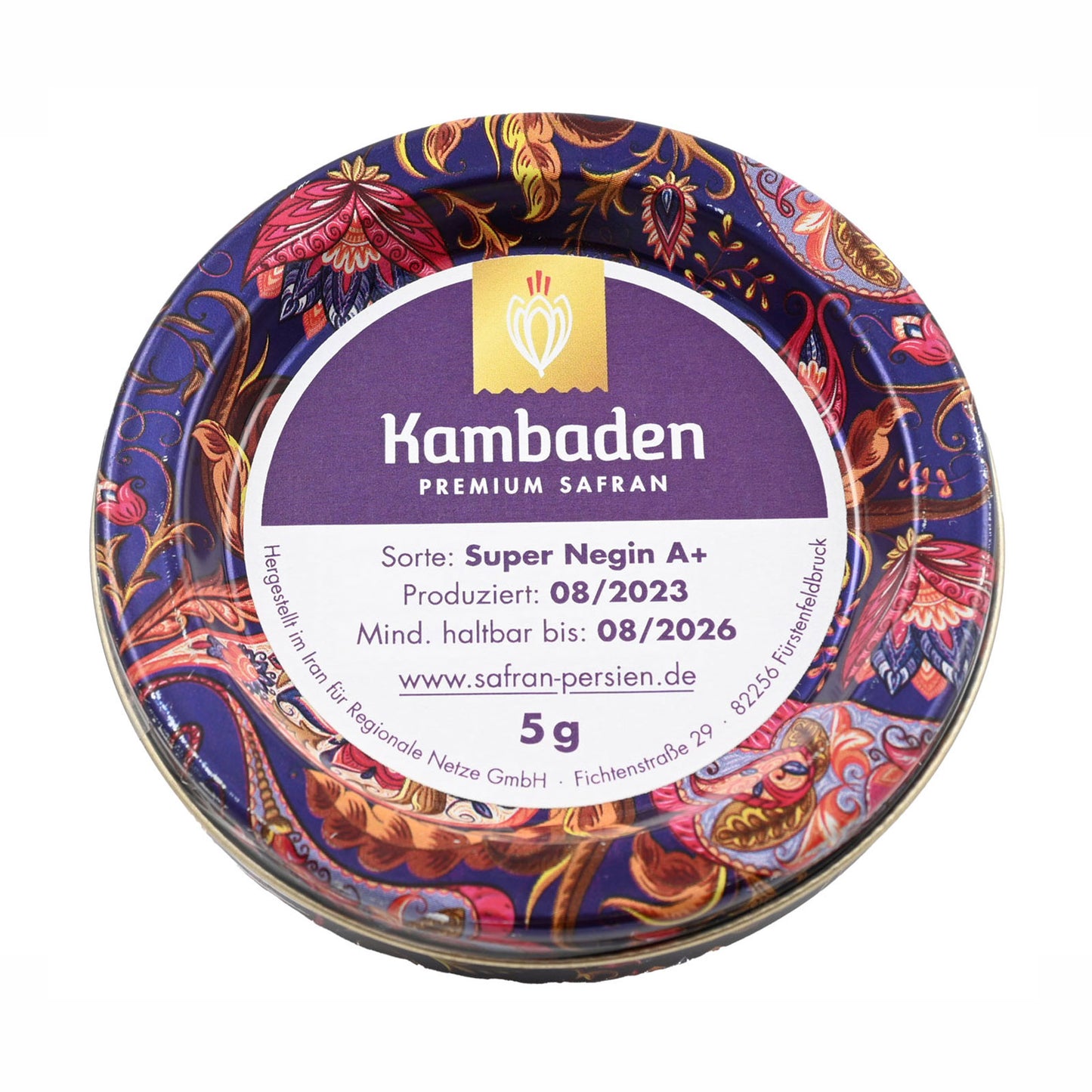 Safran Super Negin 5g, blaue Dose