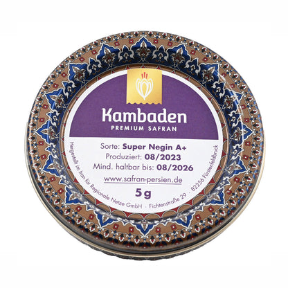 Safran Super Negin 5g, orientalische Dose